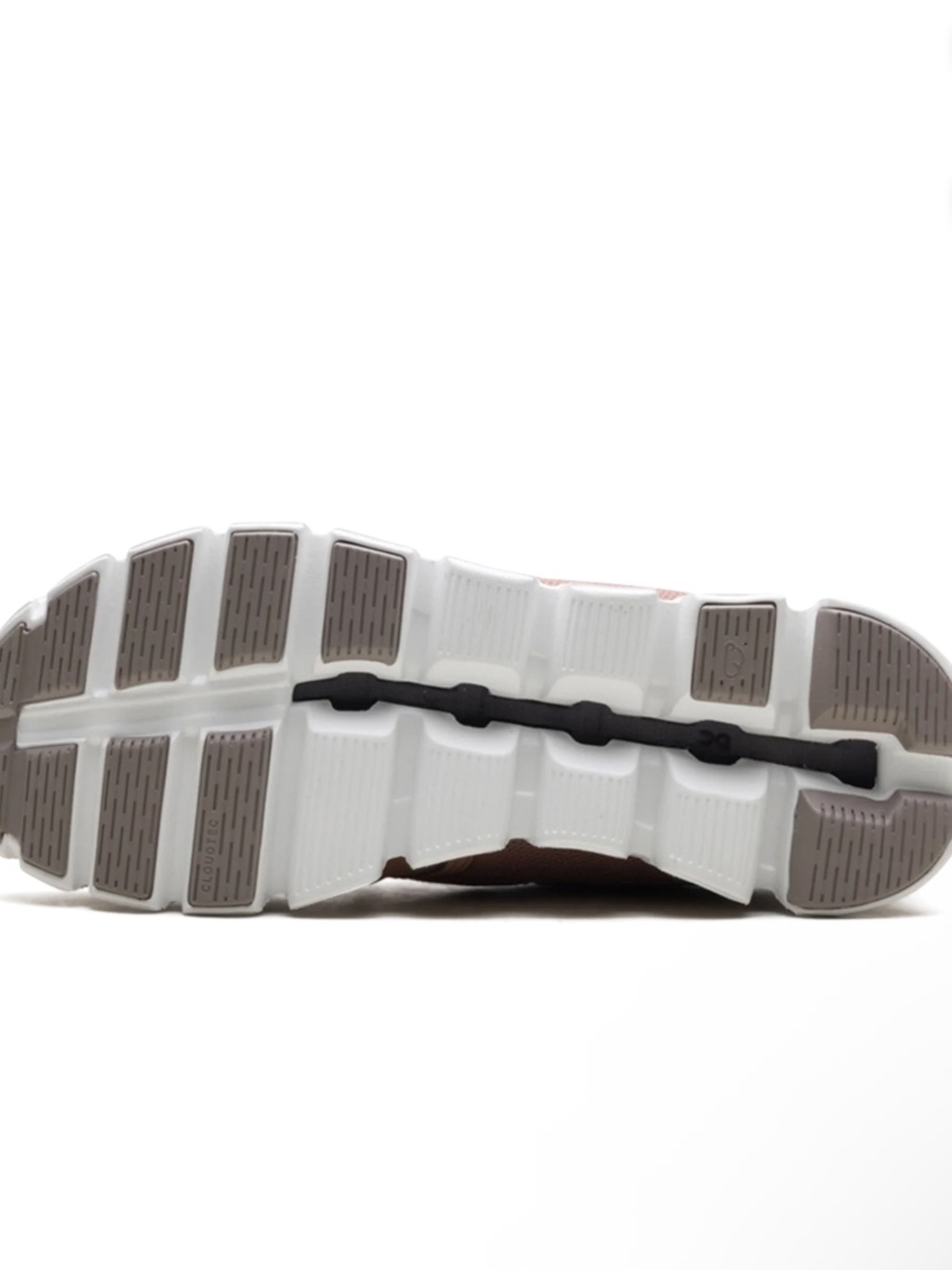 On Running Men's Cloud Sneaker in Dusty Rose and Gray - Picture 3 of 6